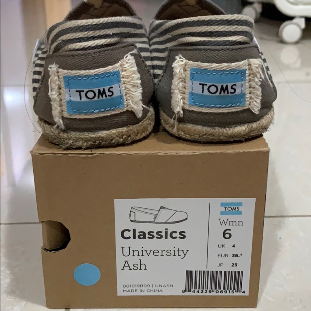 TOMS University ash classics // SIZE US 6